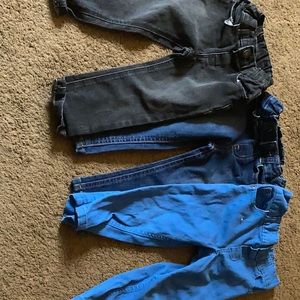 3 pairs of Garanimals jeans.